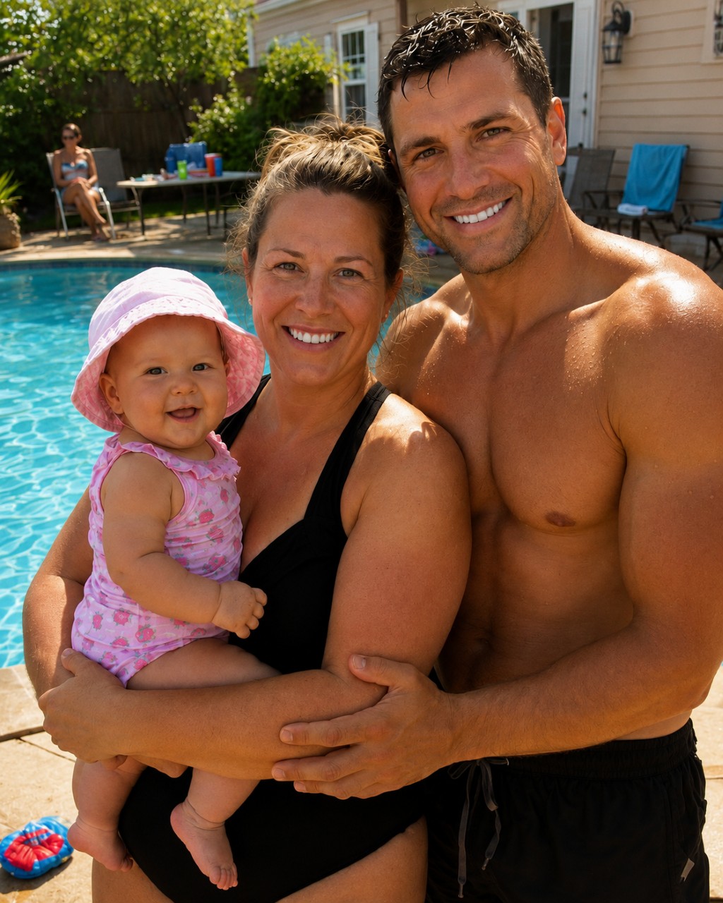 I Hired an Actor to Play My Boyfriend at a Pool Party Where My Husband Arrived With the Woman He Left Me For – What My Fake Date Did Next Left Everyone Speechless
