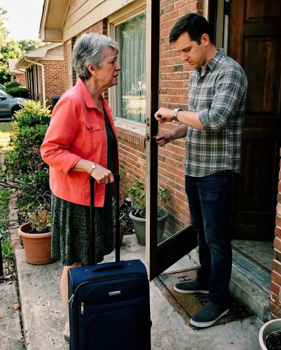 I Flew Across the Country to See My Son – He Looked at His Watch and Said, ‘You Are 15 Minutes Early, Just Wait Outside!’