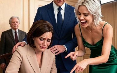She signed the divorce papers in silence—no one knew her billionaire father was watching from the back of the room…