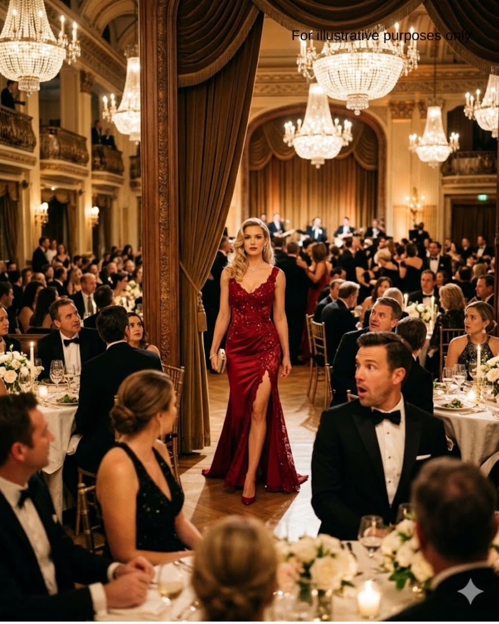 My husband burned my only decent dress so I wouldn’t be able to attend his promotion party.