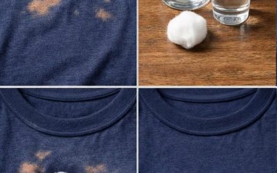 Bleach stains on your clothes? No need to throw them away: here’s the solution.