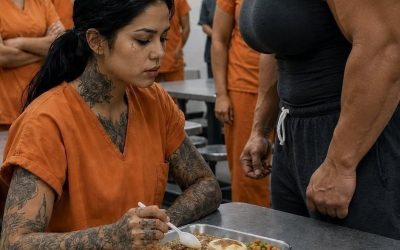 The most feared prison inmate decided to humiliate the newcomer, taking the food off her in front of all the inmates.