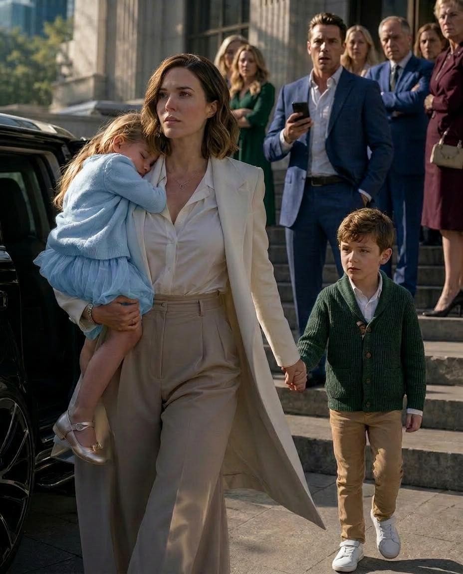 Five Minutes After Our Divorce, I Took My Kids and Left for London—While My Ex’s Entire Family Celebrated His Pregnant Mistress Until One Ultrasound Sentence Destroyed Everything…