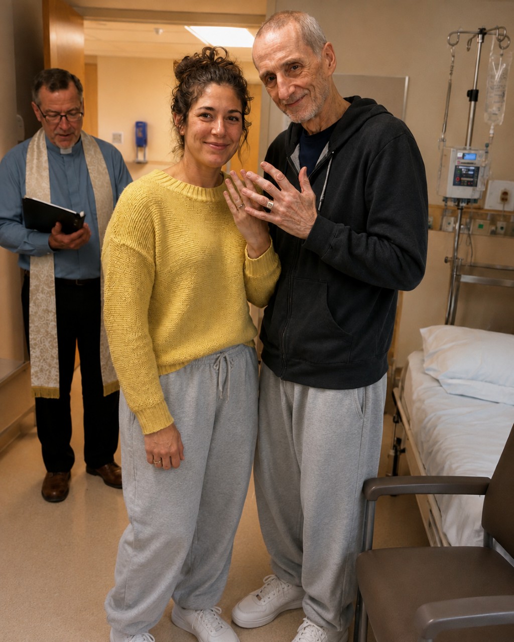 I Married a Stranger from a Hospital Waiting Room So He Wouldn’t Pass Away Alone – After Our One-Week Marriage, His Lawyer Handed Me His Backpack